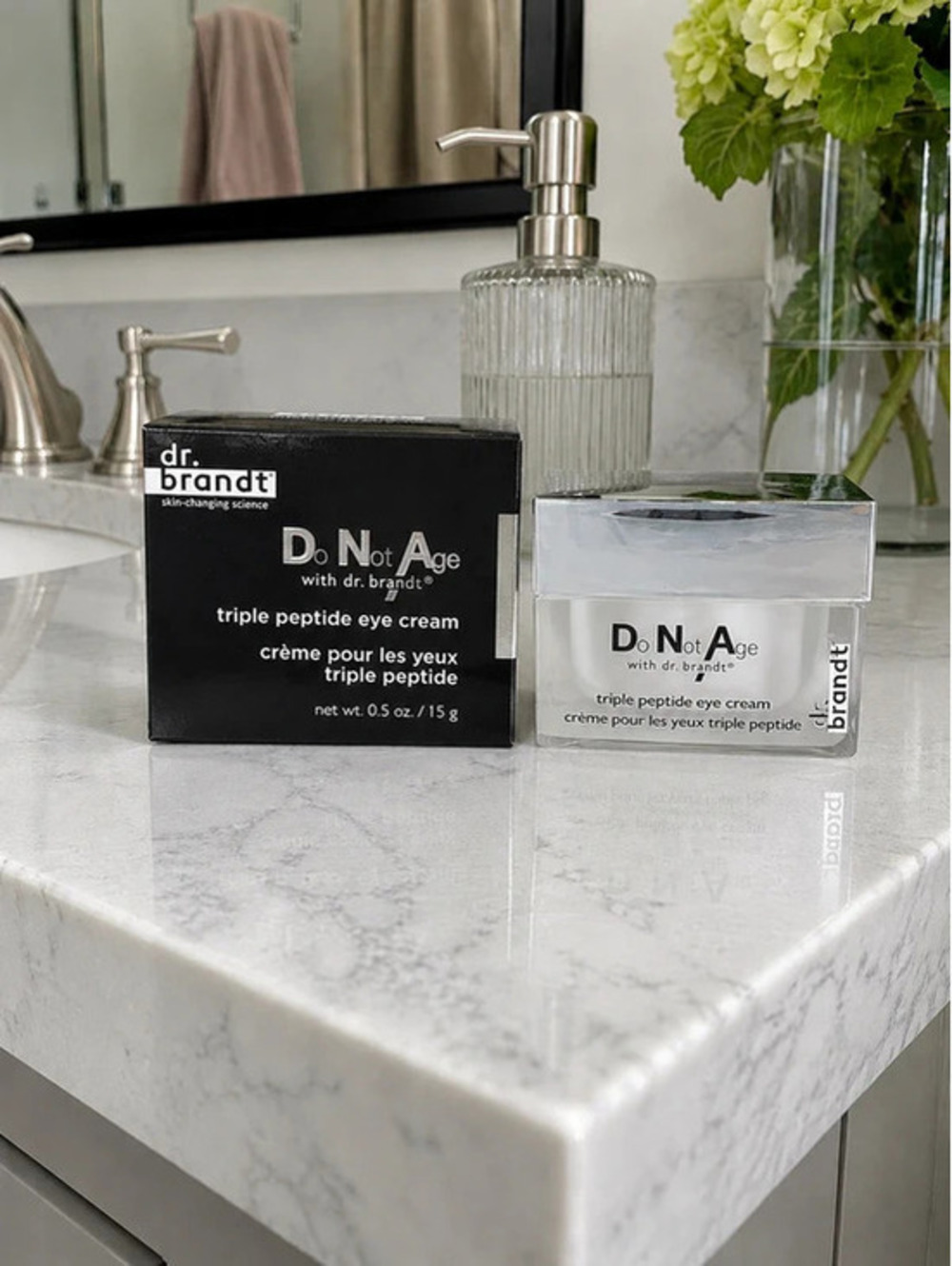 Dr. Brandt Do Not Age Triple Peptide Eye Cream 0.5 oz NIB